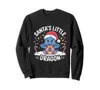 Santa's Little Dragon - Christmas with Cute Dragons Sweatshirt