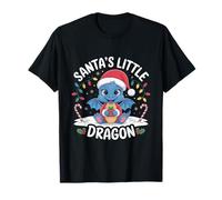 Santa's Little Dragon - Christmas with Cute Dragons T-Shirt