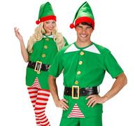 Santas Little Helper Elf Costume Large for Father Christmas Fancy Dress