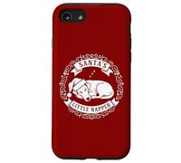 Santa's Little Napper, Funny Smooth Fox Terrier Christmas Case for iPhone SE (2020) / 7/8