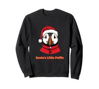 Santa's Little Puffin Christmas Design | Funny Scottish Xmas Sweatshirt