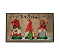 Santa's Merry Christmas Novelty Doormat - Festive Indoor/Outdoor Welcome Mat (40 * 60cm)