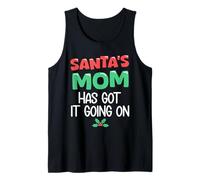 Santas Mom She's Got It Going On Emo Christmas Punk Holiday Tank Top