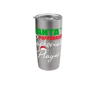 Santas Preferred Euphonium Player Baritone Bass Player Stainless Steel Insulated Tumbler