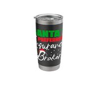Santa's Preferred Insurance Broker Medicare Insurance Stainless Steel Insulated Tumbler