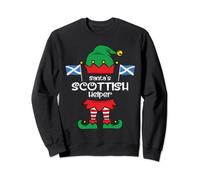Santas Scottish Helper Scotland Kid Sweatshirt