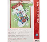SANTA'S SIDECAR STOCKING counted cross stitch kit