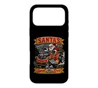 Santa's Speed Shop Hotrod Christmas Holiday Garage Art Case for iPhone 17 Pro Max