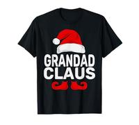 Santa's Style Apparel. Grandad Claus Xmas Matching Family Group Christmas Grandpa T-Shirt