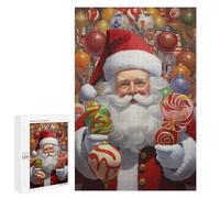 Santa's Sweet Shop - Decorative Jigsaw for Grown-Ups, 1000 PCS, Gift for Winter Evenings - for Quiet Evenings And Focused Play