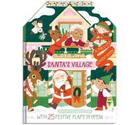Santa's Village - Children’s Fold-Out Advent Christmas Book