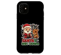 Santas Wifi Down Reindeer Trouble Case for iPhone 11