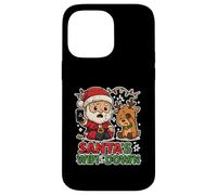 Santas Wifi Down Reindeer Trouble Case for iPhone 14 Pro Max