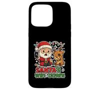 Santas Wifi Down Reindeer Trouble Case for iPhone 15 Pro Max
