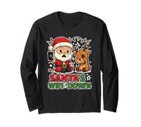Santas WiFi Down Reindeer Trouble Long Sleeve T-Shirt