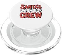 Santa's Workshop Crew Funny Group Cousin Family Christmas PopSockets PopGrip for MagSafe