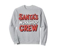 Santa's Workshop Crew Funny Group Cousin Family Christmas Sweatshirt
