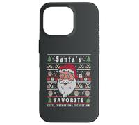 Santas XMAS Ugly Christmas Civil-engineering-technician Case for iPhone 16 Pro
