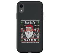 Santas XMAS Ugly Christmas Civil-engineering-technician Case for iPhone XR