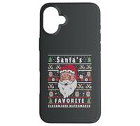 Santas XMAS Ugly Christmas Clockmaker-Watchmaker Case for iPhone 16 Plus