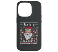 Santas XMAS Ugly Christmas Dressing-Room-Attendant Case for iPhone 14 Pro