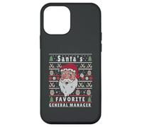 Santas XMAS Ugly Christmas General-Manager Case for iPhone 12 mini