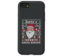 Santas XMAS Ugly Christmas General-Manager Case for iPhone SE (2020) / 7/8