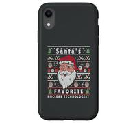 Santas XMAS Ugly Christmas Nuclear-Technologist Case for iPhone XR