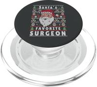 Santas XMAS Ugly Christmas Surgeon PopSockets PopGrip for MagSafe