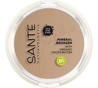 SANTE Naturkosmetik Mineral Bronzer, Contouring & Bronzer Powder, Light-reflecting Pigments for the Perfect Glow, with Valuable Organic Extracts, Natural, Vegan, 9 g