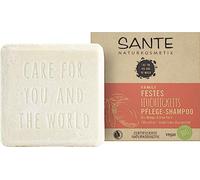 SANTE Naturkosmetik Solid Shampoo for Dry Hair, Vegan Formula with Organic Aloe Vera and Mango, Solid Moisturising Shampoo, 1 x 60 g