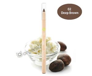 Sante Organic Natural Eyeliner Pencil 02 Deep Brown 1.14g for Sensitive Eyes