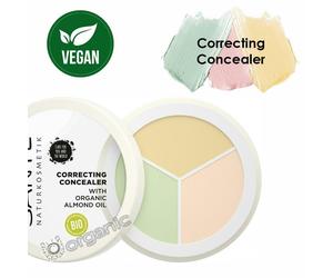 Sante Organic Natural Vegan Correcting Concealer Cream Face Powder 6g