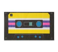 Santex 7281-99, Pack of 20 Napkins 90's Rectangular Cassette