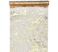 Santex - Table runner - Fantasy - Glossy - Polyester. gold