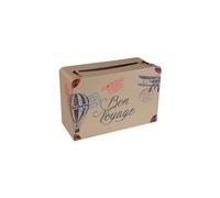 Santex URNE Bon Voyage Money Box 24 x 16 x 10 cm Multi-Coloured