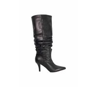 'Santi' Leather Knee High Boots Dune London Black 7