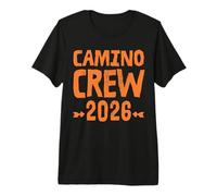 Santiago Crew 2026 Camino Group Walking Spain Pilgrim Route Premium T-Shirt