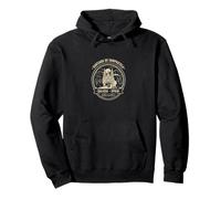 Santiago de Compostela Galicia Spain Retro Pilgrim Badge Pullover Hoodie