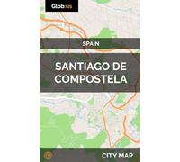 Santiago de Compostela, Spain - City Map