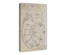 Santiago Ramón Y Cajal Reproduktion Canvas Poster Bedroom Decor Landscape Office Room Decor Gift 12x18inch(30x45cm)