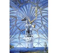 Santiago The Great Poster Salvador Dali Painting Weird Dreamlike Image Abstract Surreal Wall Art Prints Vintage Cubism Pop Art Poster Room Wall Decor I09147