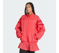 Adidas Originals Santiago Woven Full Zip Sweatshirt Pink M Woman