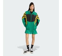 Adidas Originals Santiago Woven Full Zip Sweatshirt Green XL Woman