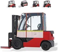 Santiano Forklift Cover,All-Weather Use, Multi-Functional, No Disassembly, Waterproof, Dustproof, Wind & Snow Protection,EVA&600D Oxford Eco-Friendly Material - Work Year-Round!Up to 6000 Lbs