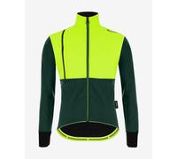 Santini Absolute Vega Jacket Yellow S Men