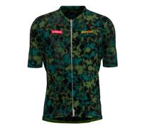Santini Angliru Stage La Vuelta Official Short Sleeve Jersey 2XS Print