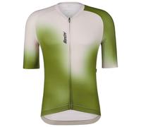 Santini - Aura S/S Jersey - Cycling jersey size XXL, olive