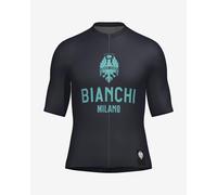 Santini Bianchi Milano Classic Jersey short sleeve dark grey - XXL