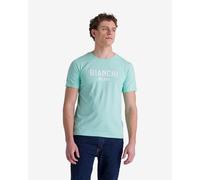 Santini Bianchi Milano Fan Short Sleeve Jersey Light Blue - XXS